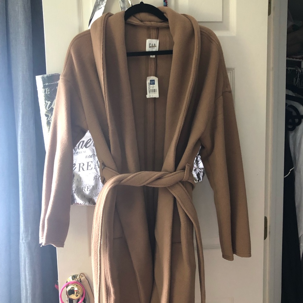 knee length car coat (no buttons/zipper)